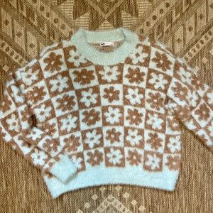 Retro Eyelash Y2k sweater